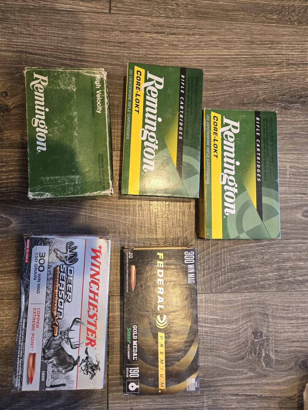 300 win mag ammo.......77 rounds Federal- Winchester & Remington-img-0