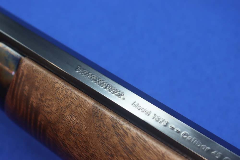 Winchester Model 1873 Sporter Rifle 45 COLT Grade 3 Wood 24" Octagon 45LC -img-26