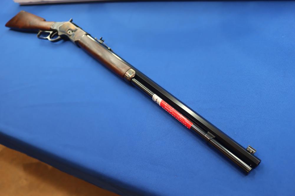 Winchester Model 1873 Sporter Rifle 45 COLT Grade 3 Wood 24" Octagon 45LC -img-47