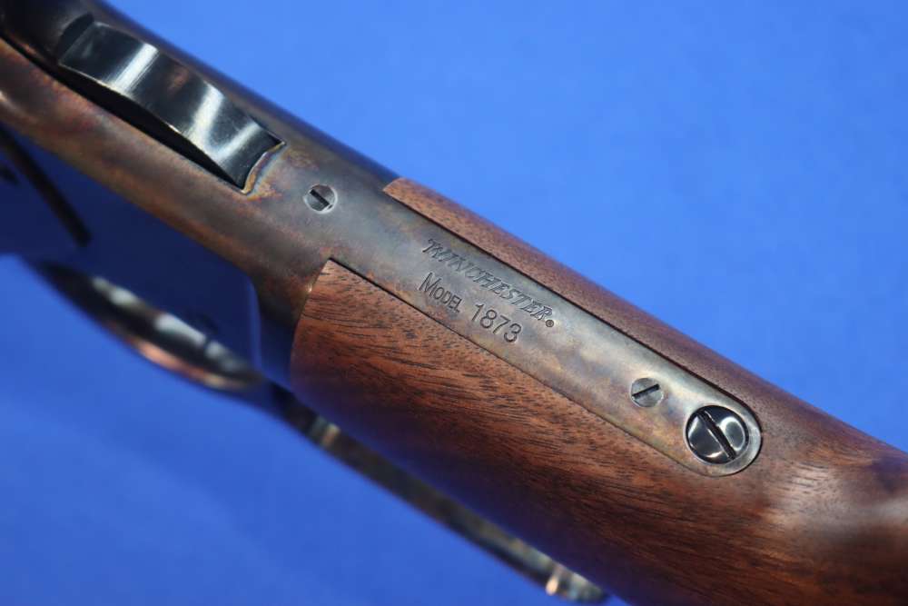 Winchester Model 1873 Sporter Rifle 45 COLT Grade 3 Wood 24" Octagon 45LC -img-32
