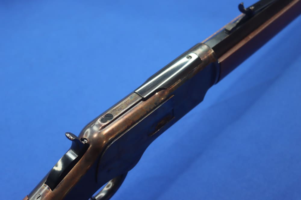 Winchester Model 1873 Sporter Rifle 45 COLT Grade 3 Wood 24" Octagon 45LC -img-8