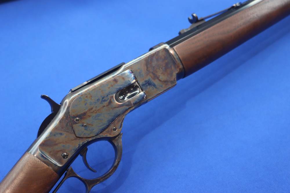 Winchester Model 1873 Sporter Rifle 45 COLT Grade 3 Wood 24" Octagon 45LC -img-4