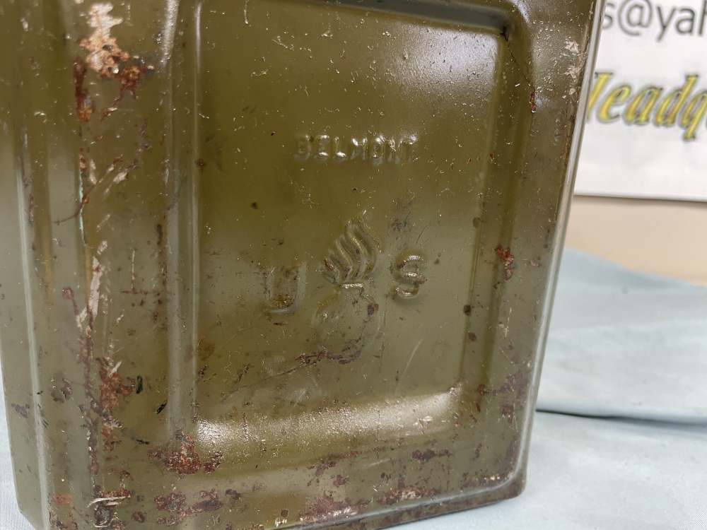 US Military WWII / WW2 Belmont Ammo Can 50-Cal -img-5