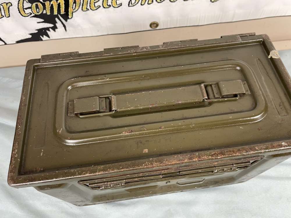 US Military WWII / WW2 Belmont Ammo Can 50-Cal -img-2