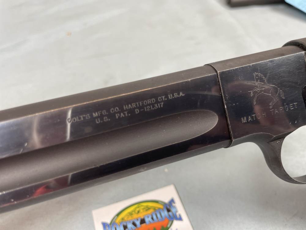 Colt Woodsman Match Target 22LR 2nd Series 1951-52 C&R (rb)-img-7