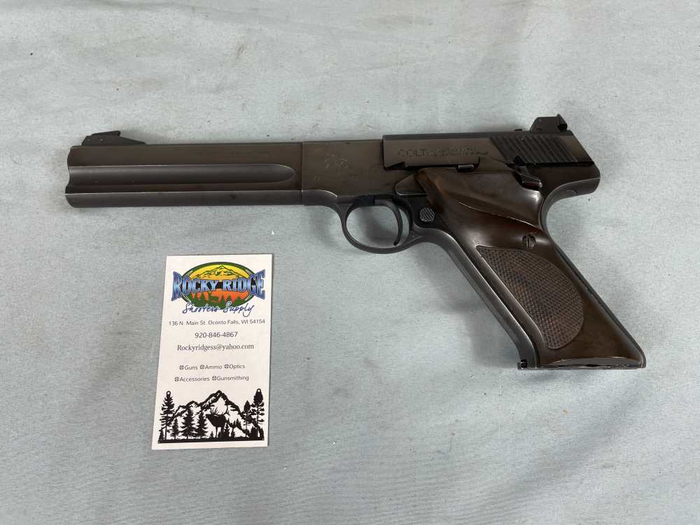 Colt Woodsman Match Target 22LR 2nd Series 1951-52 C&R (rb)-img-1