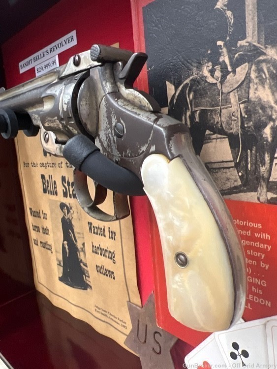 BELLE STARR’S REVOLVER W/ Provenance!  S&W .44!  THE REAL DEAL!-img-2