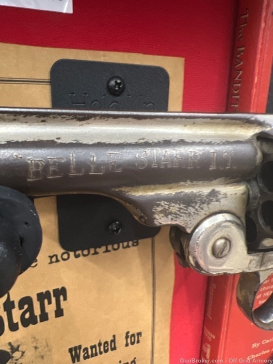 BELLE STARR’S REVOLVER W/ Provenance!  S&W .44!  THE REAL DEAL!-img-3