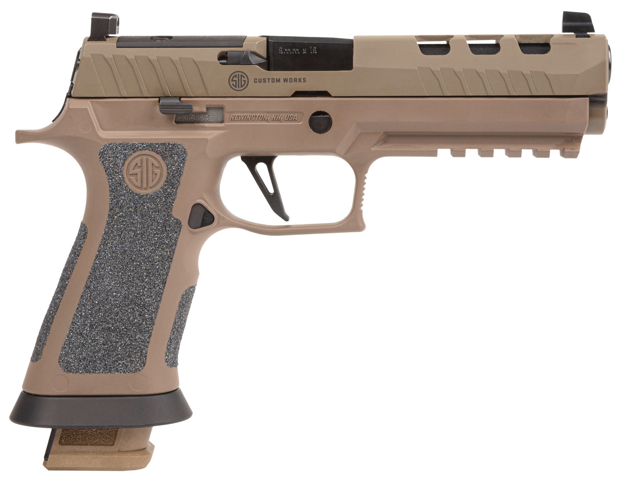 Sig Sauer P320 9mm Luger 5 Coyote Cerakote DH3-img-1