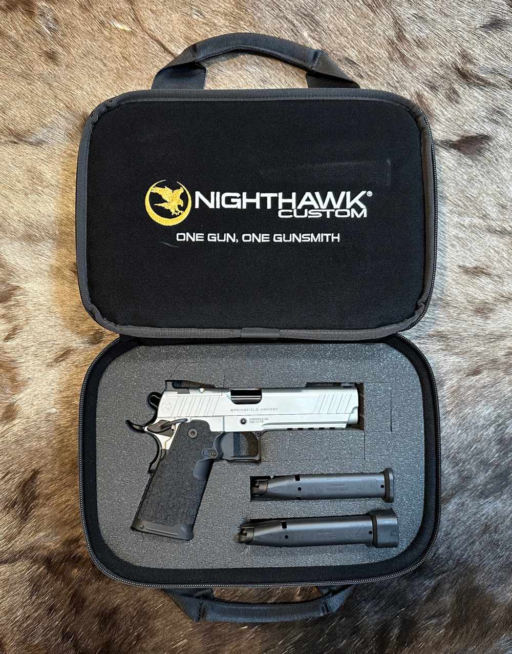 NIGHTHAWK CUSTOM SHOP SPRINGFIELD ARMORY 1911 GOV'T DS PRODIGY AOS 9MM-img-26