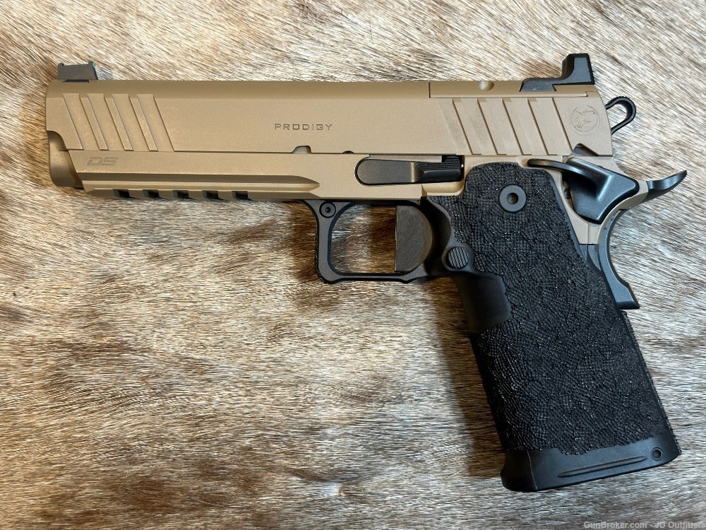 NEW NIGHTHAWK CUSTOM SHOP SPRINGFIELD GOV'T 1911 DS PRODIGY AOS 9MM HI CAP-img-10