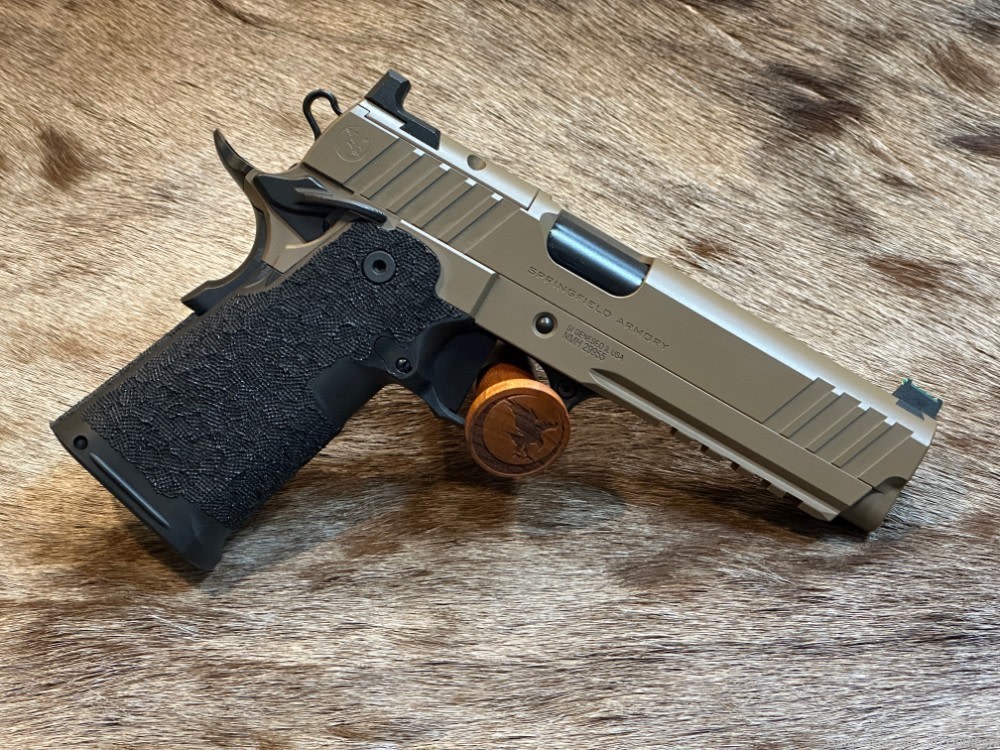 NEW NIGHTHAWK CUSTOM SHOP SPRINGFIELD GOV'T 1911 DS PRODIGY AOS 9MM HI CAP-img-3