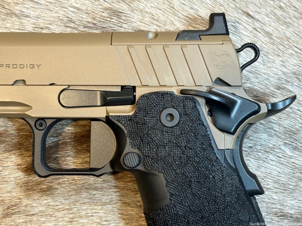NEW NIGHTHAWK CUSTOM SHOP SPRINGFIELD GOV'T 1911 DS PRODIGY AOS 9MM HI CAP-img-12