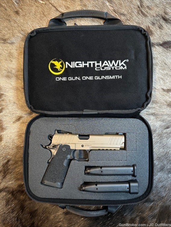 NEW NIGHTHAWK CUSTOM SHOP SPRINGFIELD GOV'T 1911 DS PRODIGY AOS 9MM HI CAP-img-25