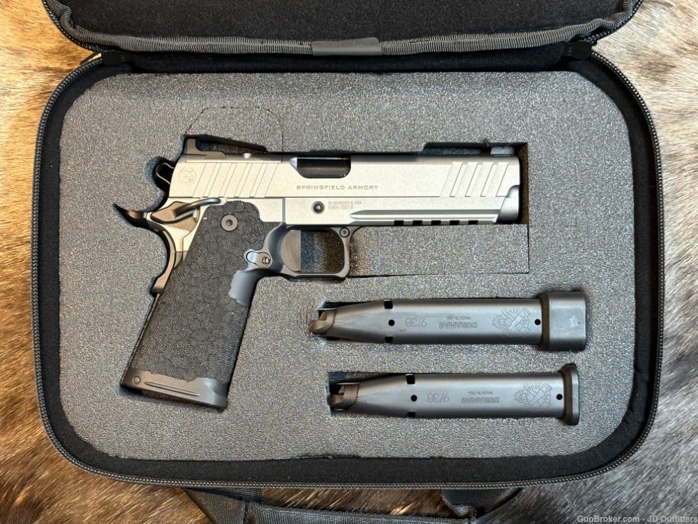 NEW NIGHTHAWK CUSTOM SHOP SPRINGFIELD GOV'T 1911 DS PRODIGY AOS 9MM HI CAP-img-25