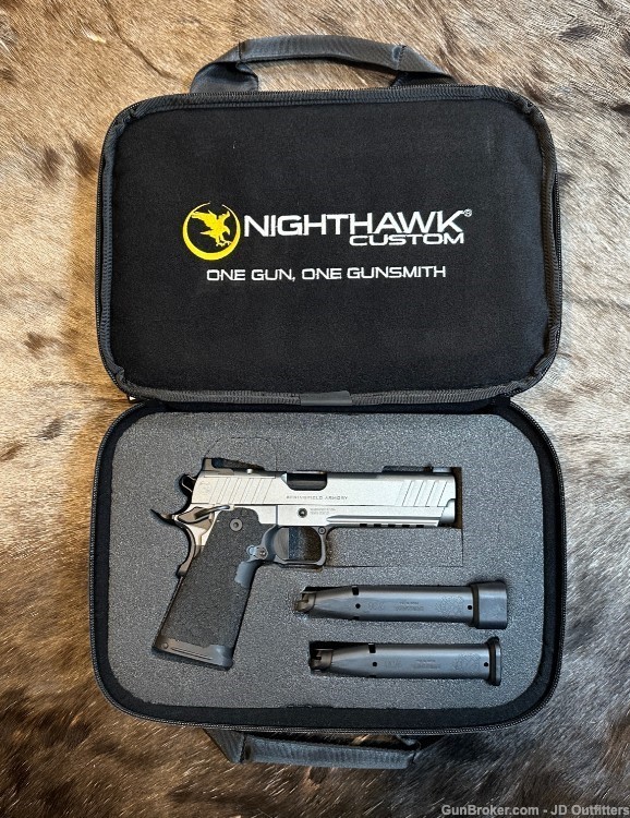 NEW NIGHTHAWK CUSTOM SHOP SPRINGFIELD GOV'T 1911 DS PRODIGY AOS 9MM HI CAP-img-26