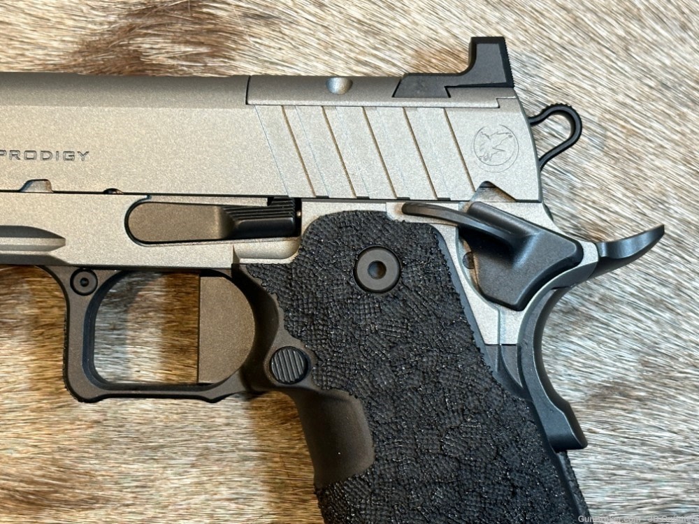 NEW NIGHTHAWK CUSTOM SHOP SPRINGFIELD GOV'T 1911 DS PRODIGY AOS 9MM HI CAP-img-11