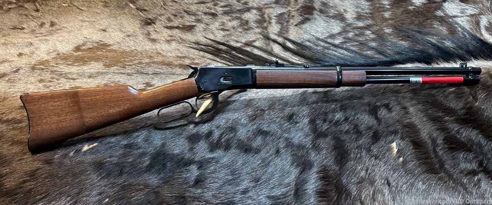 FREE SAFARI, NEW WINCHESTER MODEL 1892 SADDLE RING CARBINE 44-40 WCF 20"-img-1