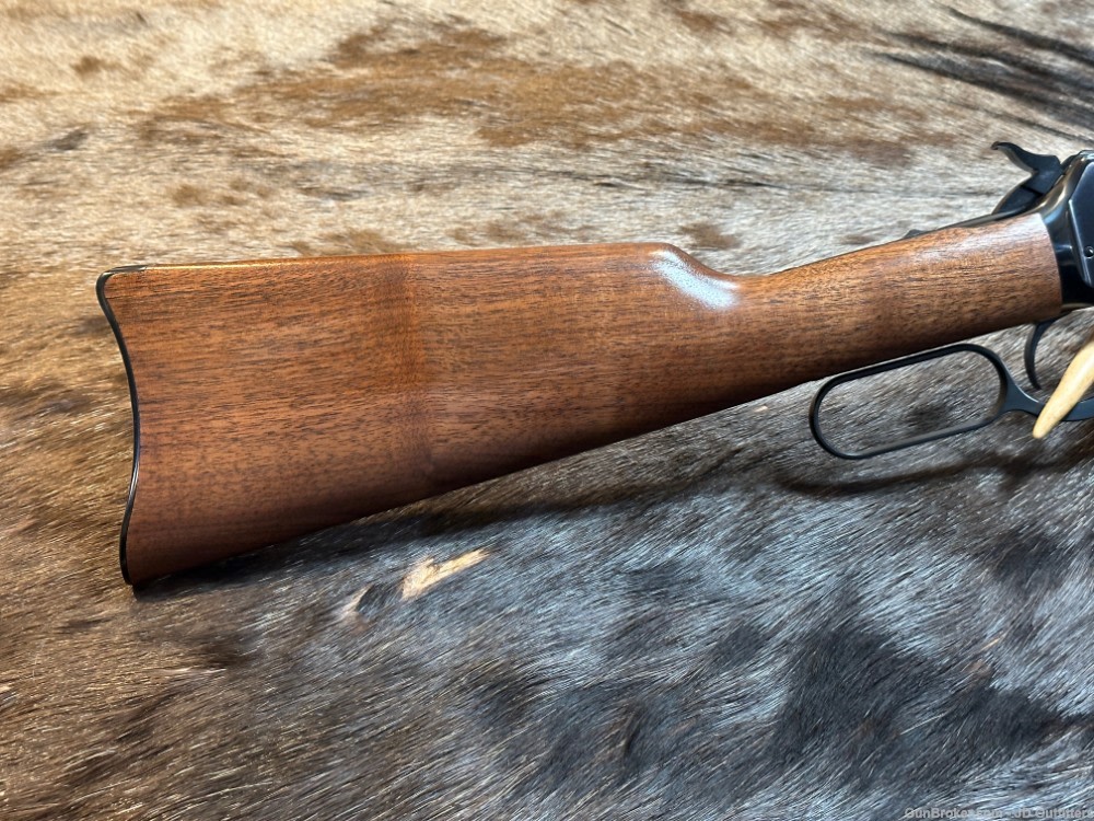 FREE SAFARI, NEW WINCHESTER MODEL 1892 SADDLE RING CARBINE 44-40 WCF 20"-img-3