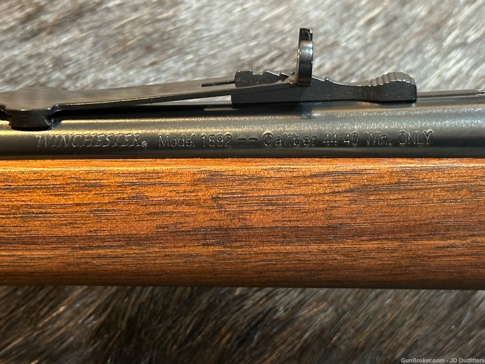 FREE SAFARI, NEW WINCHESTER MODEL 1892 SADDLE RING CARBINE 44-40 WCF 20"-img-13