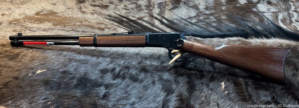 FREE SAFARI, NEW WINCHESTER MODEL 1892 SADDLE RING CARBINE 44-40 WCF 20"-img-2
