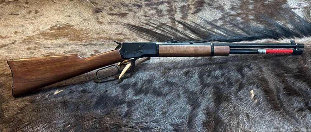 FREE SAFARI, NEW WINCHESTER MODEL 1892 SADDLE RING CARBINE 44-40 WCF 20"-img-1