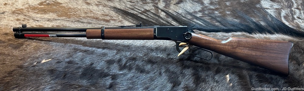 FREE SAFARI, NEW WINCHESTER MODEL 1892 SADDLE RING CARBINE 44-40 WCF 20"-img-2