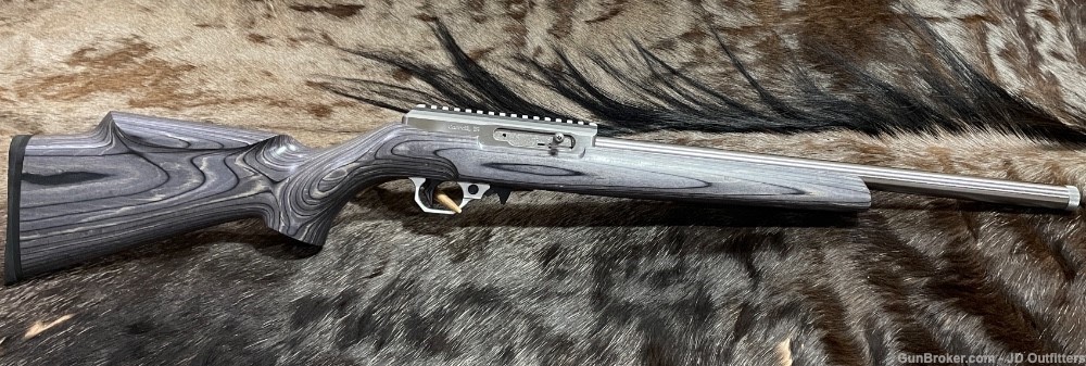 NEW VOLQUARTSEN CUSTOM CLASSIC 17 HMR RIFLE, GRAY LAMINATED SPORTER STOCK-img-1