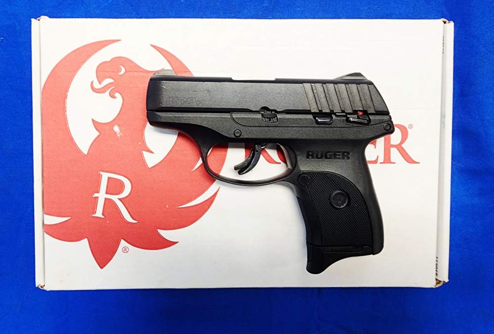 RUGER EC9S 9MM 3.12" IN BOX W/ 3 MAGS & MANUAL, EXCELLENT-img-1