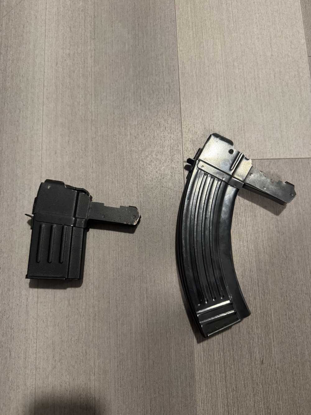 Two SKS Magazines 7.62x39 Mags Steel Magazine Mag-img-1