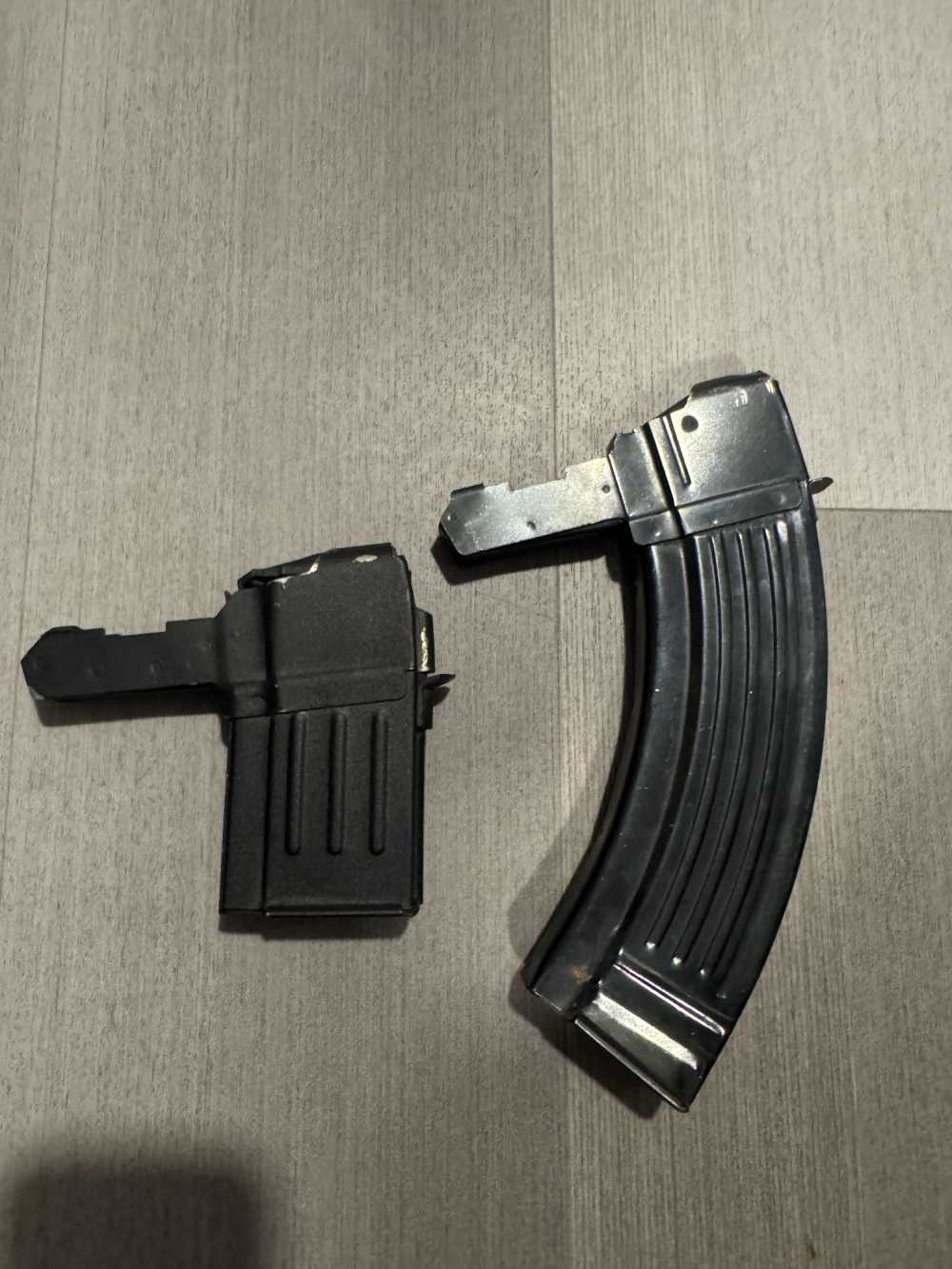 Two SKS Magazines 7.62x39 Mags Steel Magazine Mag-img-0