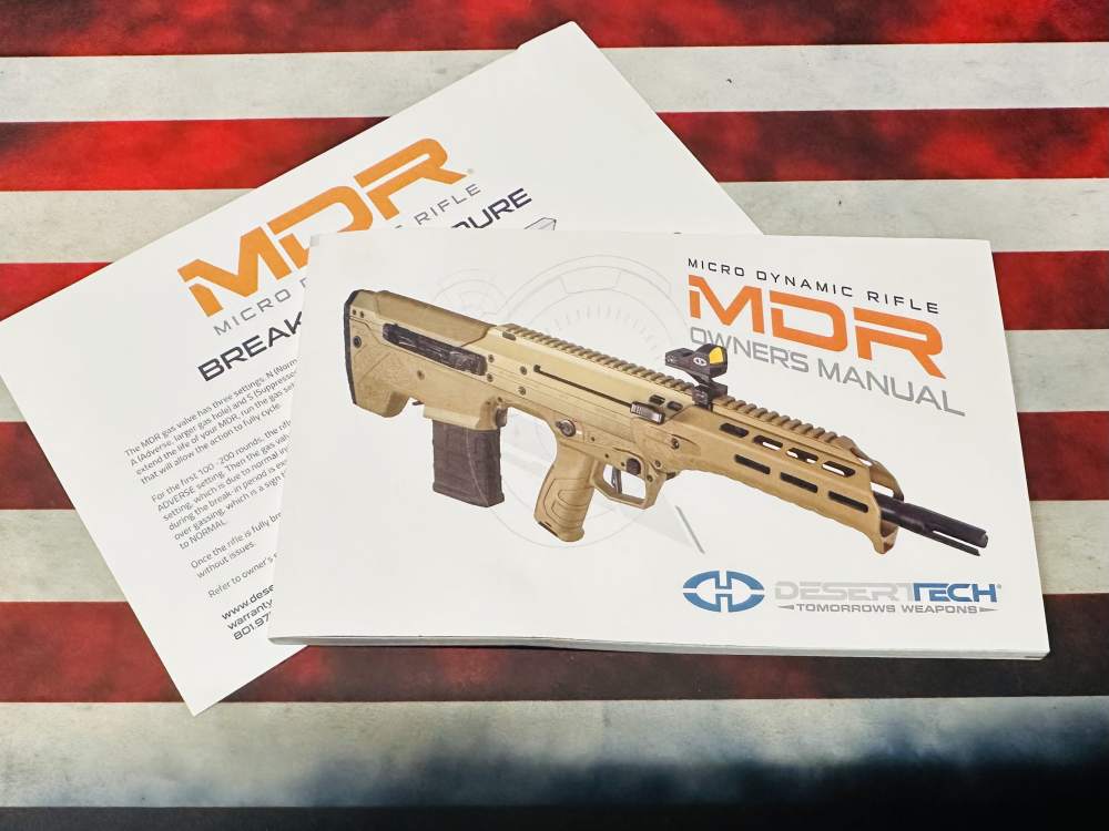 Exceptional Unfired DesertTech MDR 7.62 (308) Rifle 20+ Take Down $3000 MSR-img-2