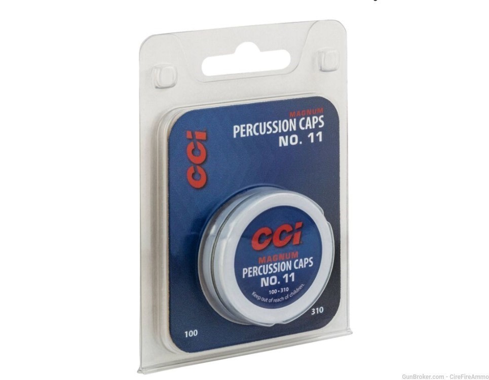  #11 Magnum Percussion Cap cci no. 11 percussion caps 100 count -img-0