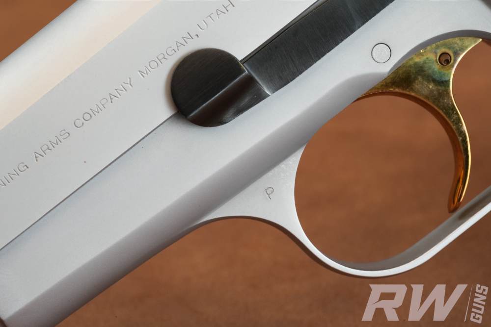 1981 Browning Hi-Power 9mm Factory Nickel Gold Trigger Belgium-img-20