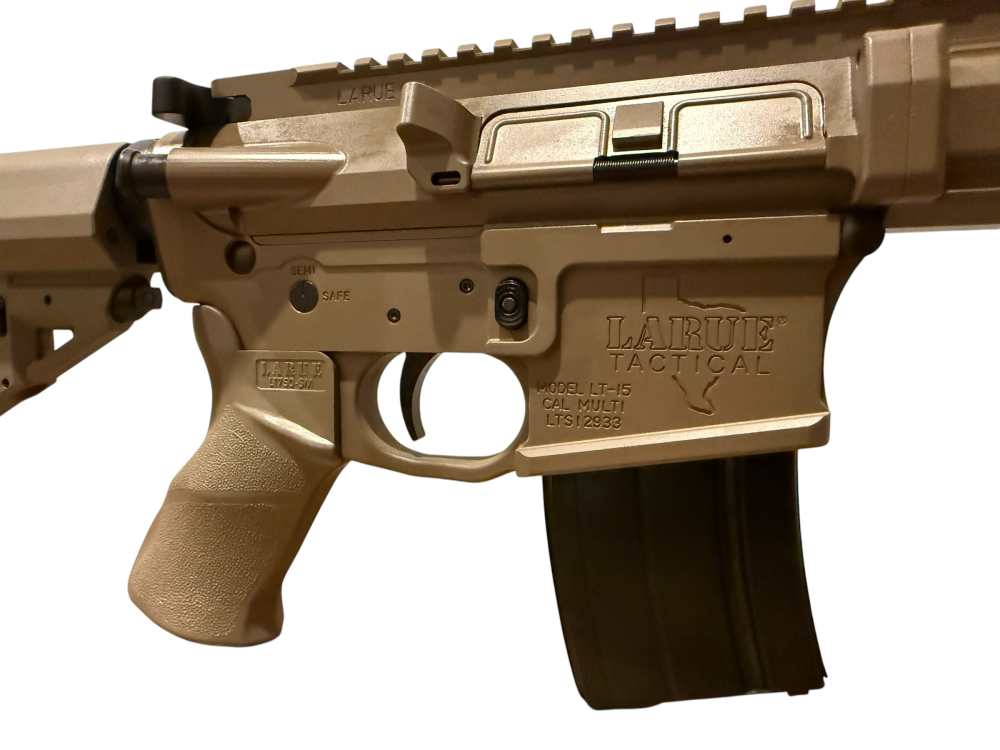 LaRue Tactical 6.5 Grendel 18" Barrel FDE Tranquillo Muzzle Device-img-1
