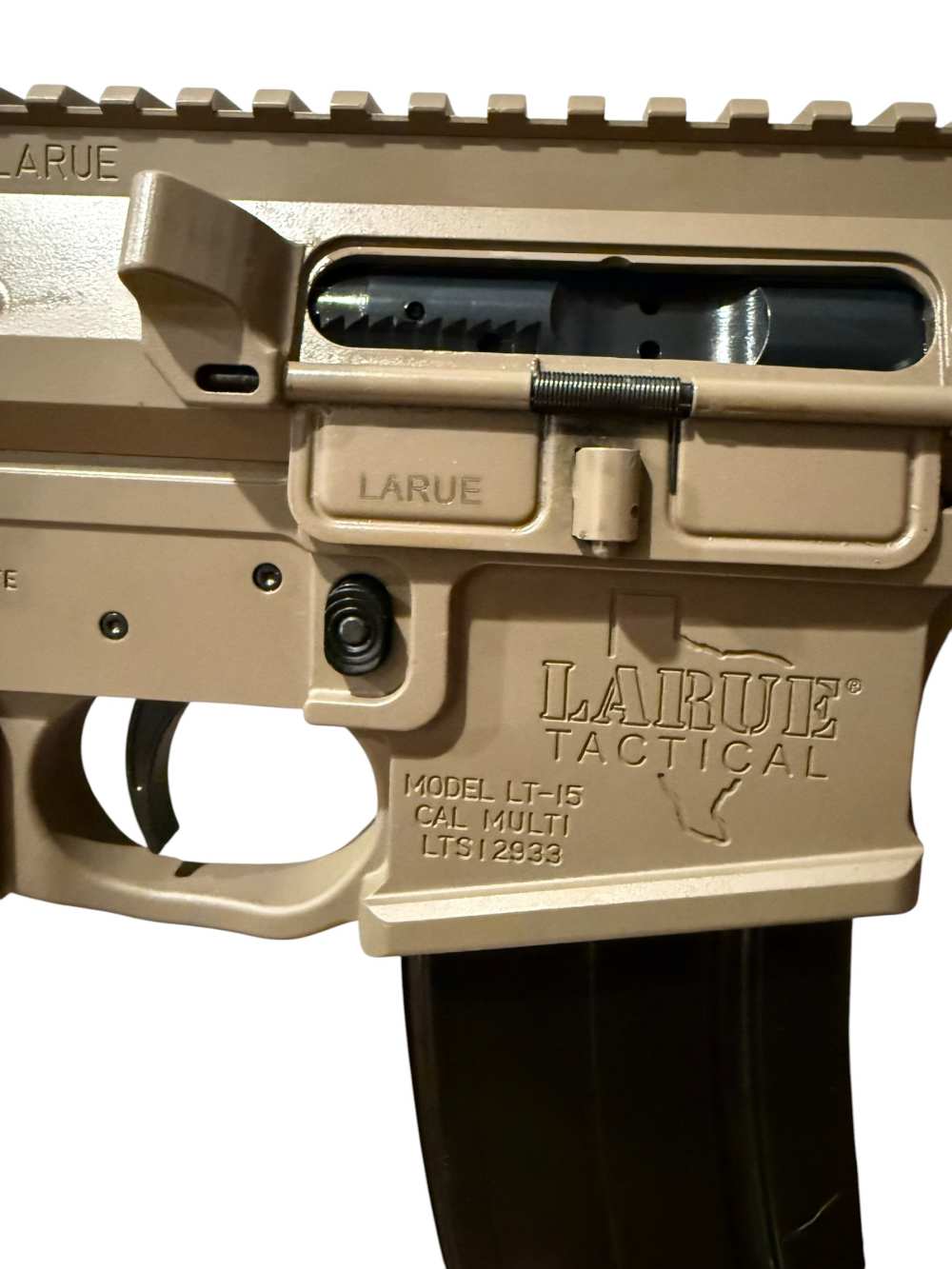 LaRue Tactical 6.5 Grendel 18" Barrel FDE Tranquillo Muzzle Device-img-11