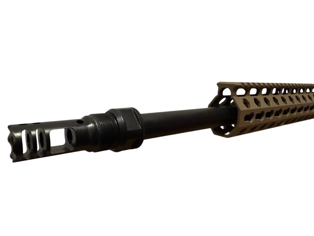 LaRue Tactical 6.5 Grendel 18" Barrel FDE Tranquillo Muzzle Device-img-7
