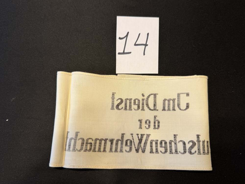 WW2 German Civilian Service Wehrmacht Armband - Unissued-img-2