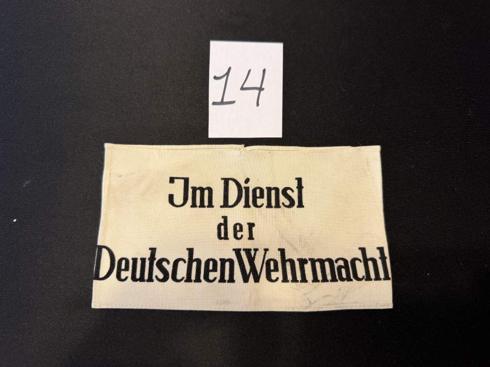 WW2 German Civilian Service Wehrmacht Armband - Unissued-img-0
