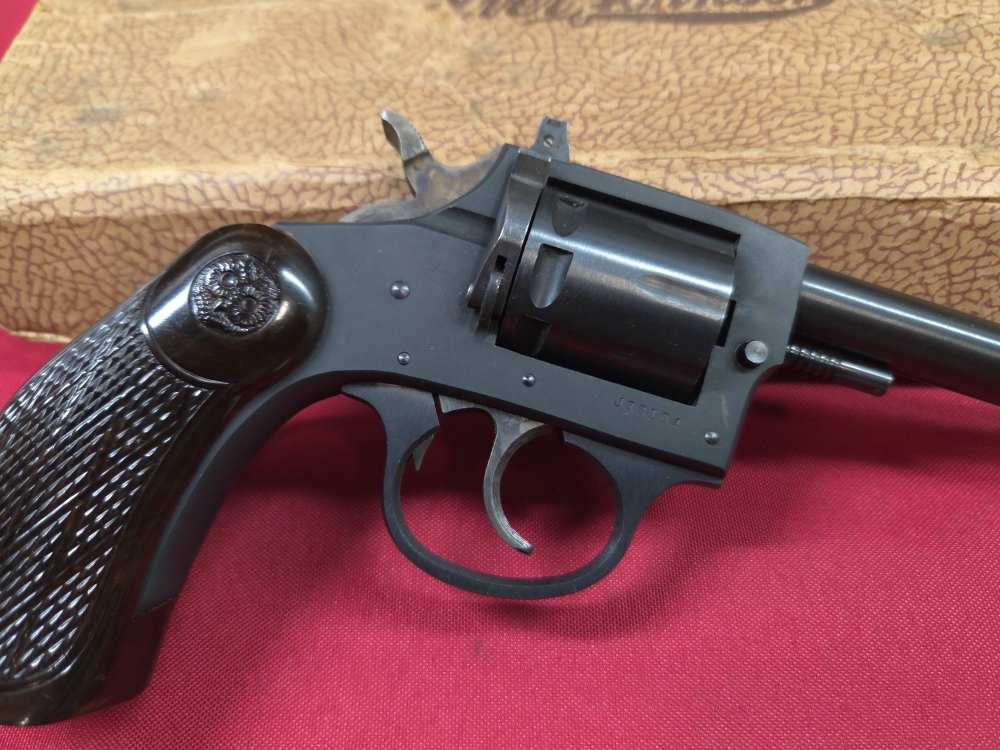 Iver Johnson 57A Target 8 Shot 22lr 6" DA Revolver Box Paperwork Minty C&R-img-11