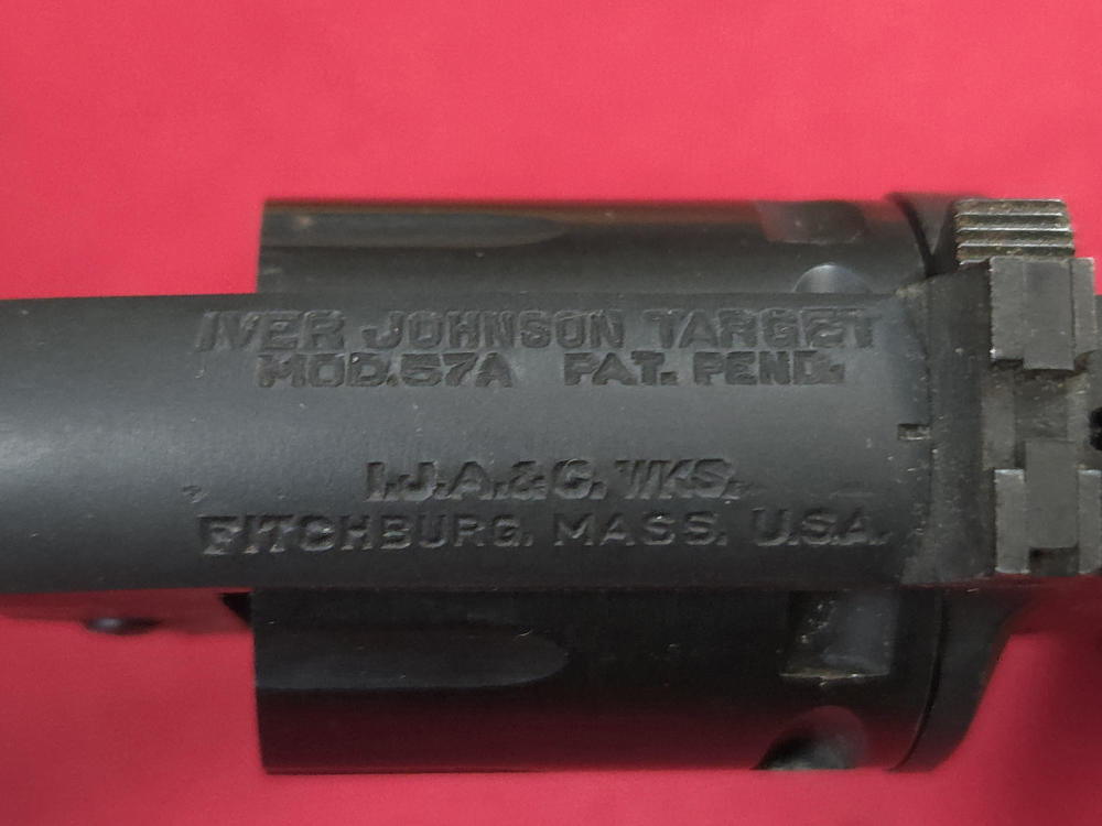 Iver Johnson 57A Target 8 Shot 22lr 6" DA Revolver Box Paperwork Minty C&R-img-20