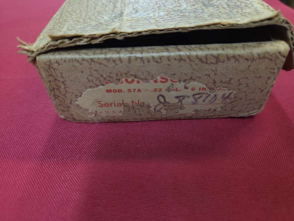 Iver Johnson 57A Target 8 Shot 22lr 6" DA Revolver Box Paperwork Minty C&R-img-2