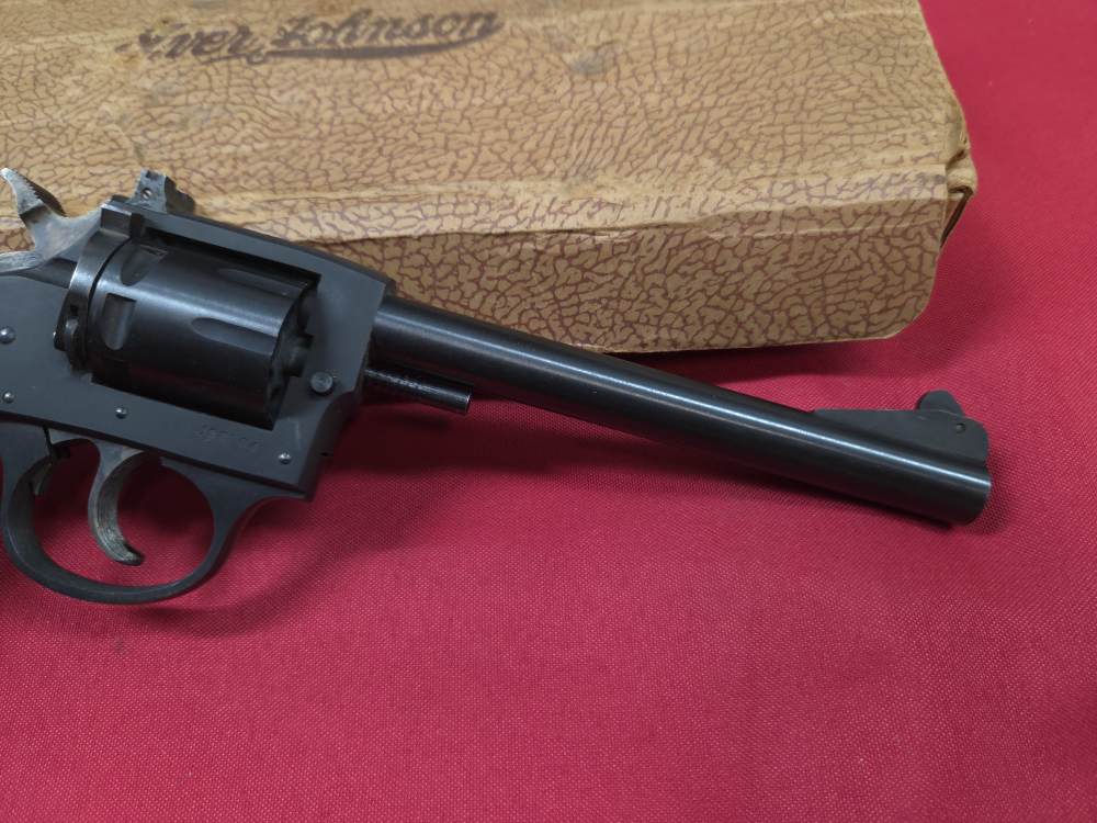 Iver Johnson 57A Target 8 Shot 22lr 6" DA Revolver Box Paperwork Minty C&R-img-12