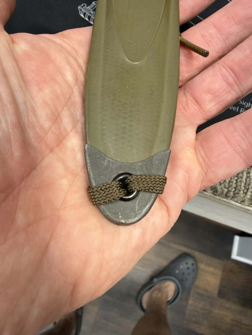 Hard To Find Variation Unissued WWII M3 Fighting Knife Defaced Post WW2 -img-2