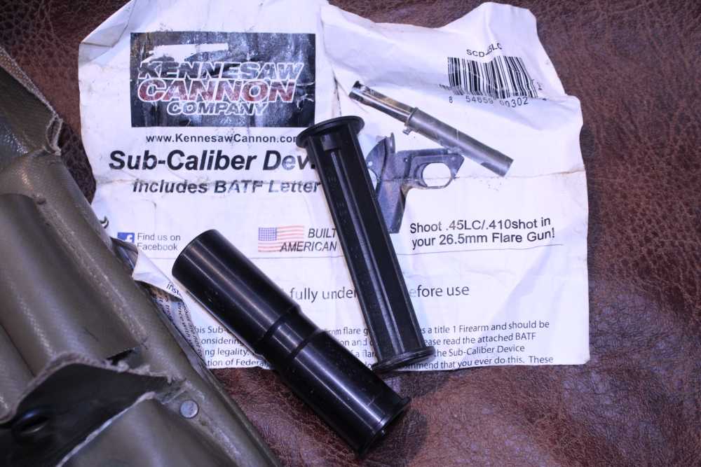 Genuine HK P2A1 26.5mm Flare Gun Kit Converters 22LR 45Colt/410 German-img-15