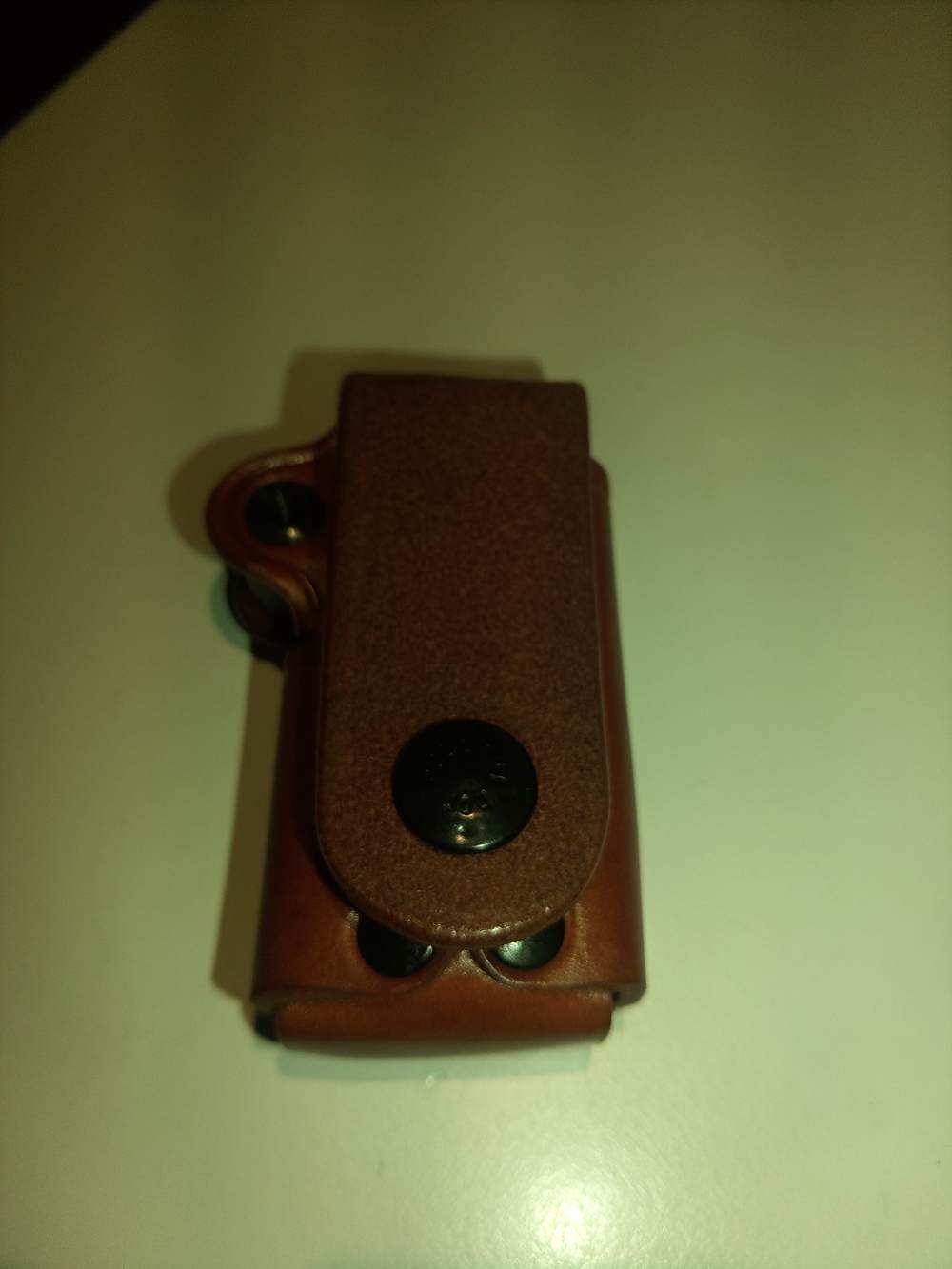 Galco Single Mag Pouch Tan Leather Single Stack 1911-img-1