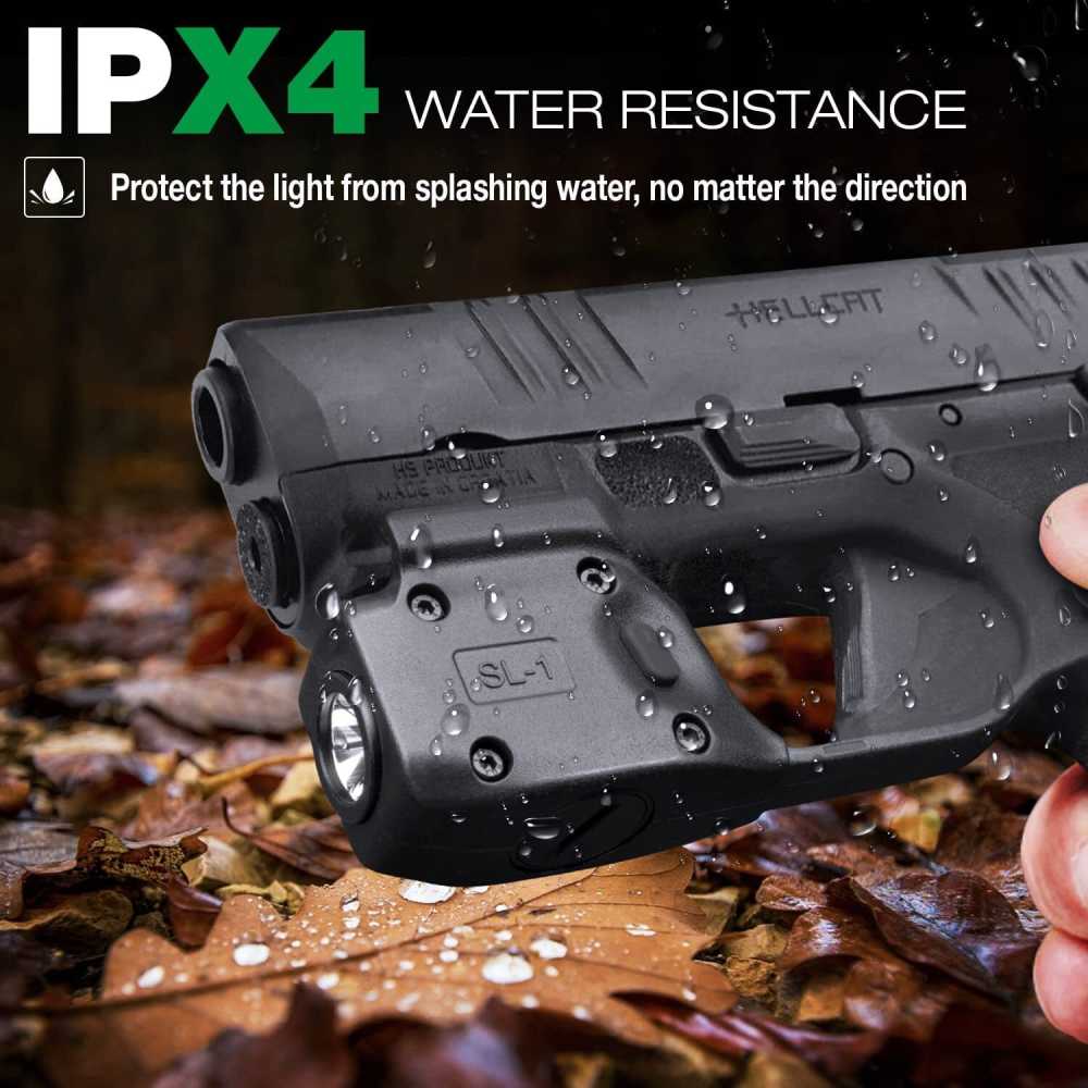 WARRIORLAND Flashlight and Kydex Holster For Springfield Armory Hellcat-img-1