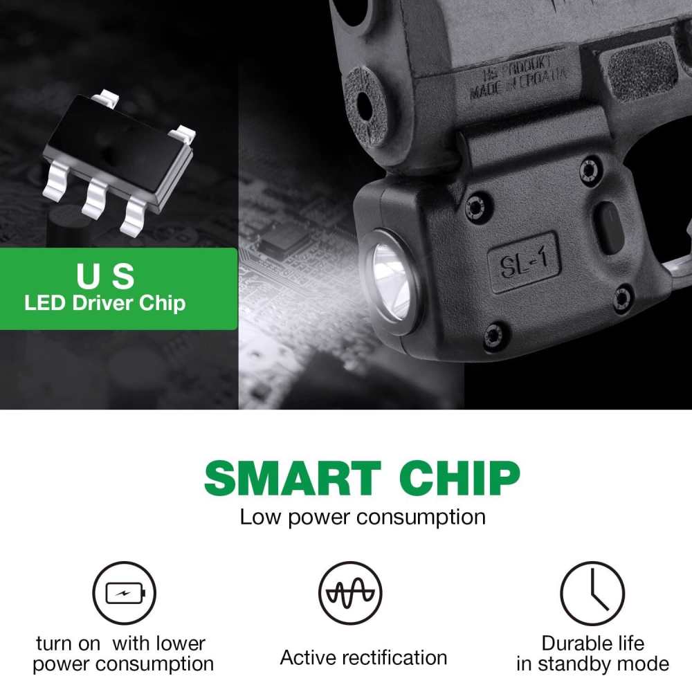 WARRIORLAND Flashlight and Kydex Holster For Springfield Armory Hellcat-img-6