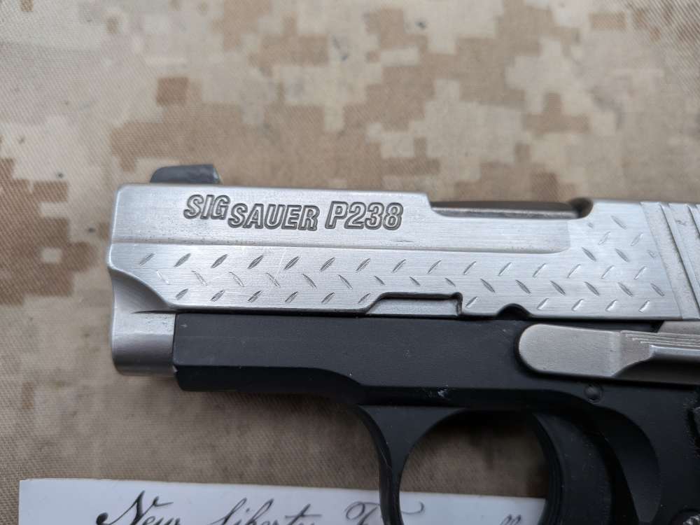 Sig Sauer P238 Diamond Tread .380 ACP USED P-238-img-3