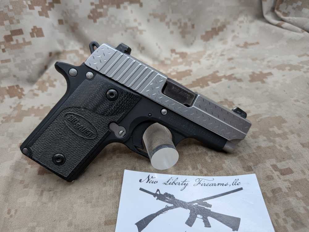 Sig Sauer P238 Diamond Tread .380 ACP USED P-238-img-1